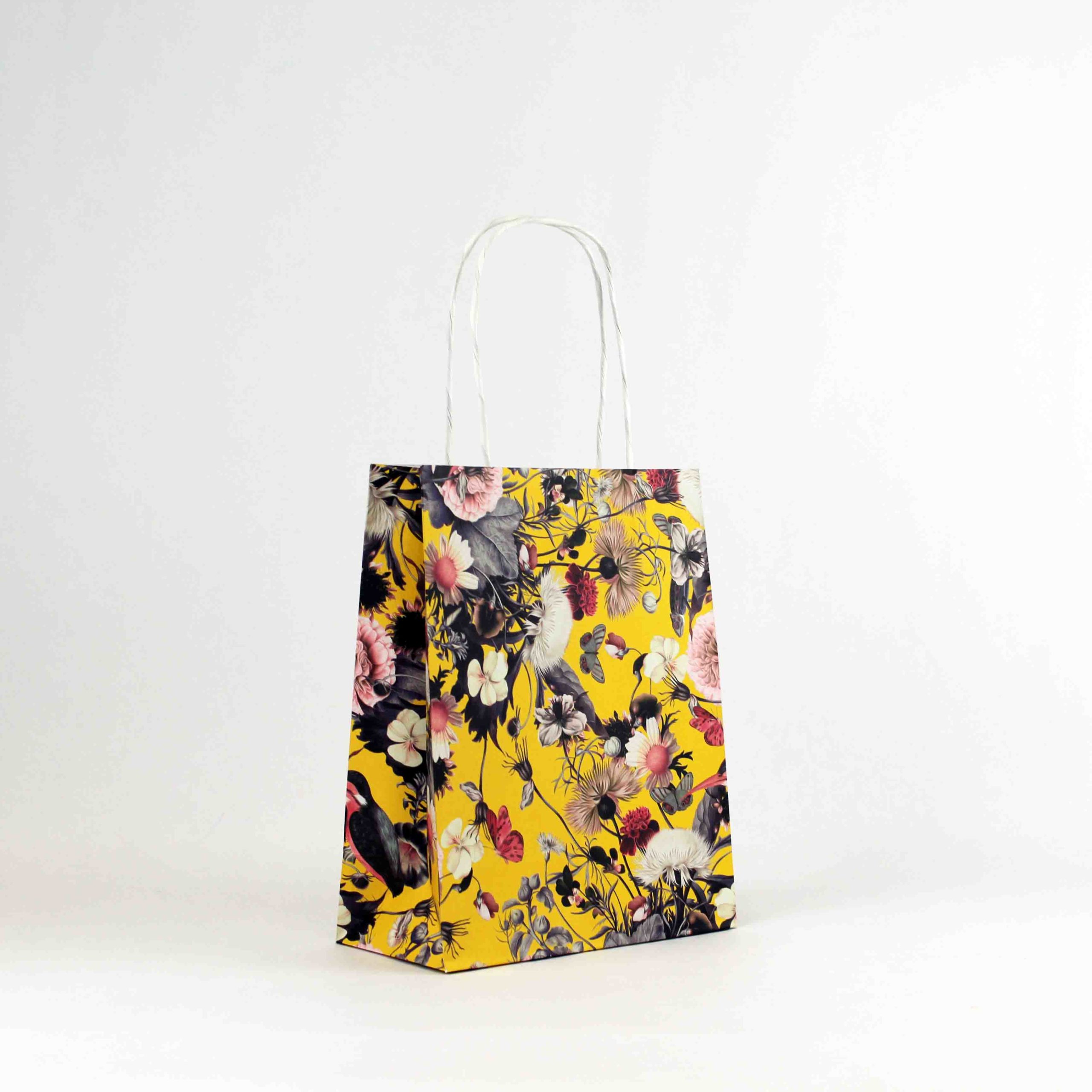 Printed paper 2025 bags with handles