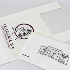 die cut handle poly bolsas