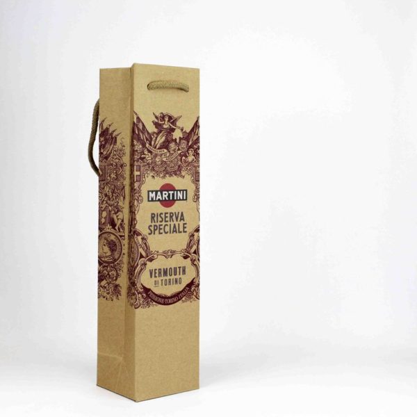 Kraft rope handle kraft bag